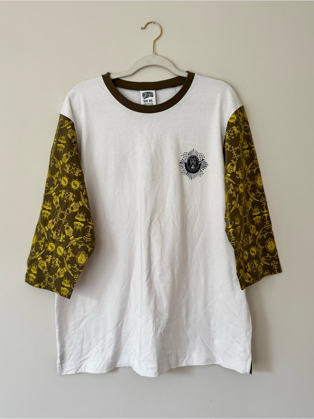 NWOT Billionaire Boys Club BBC Astronaut Cotton T-Shirt, White & Green – XXL